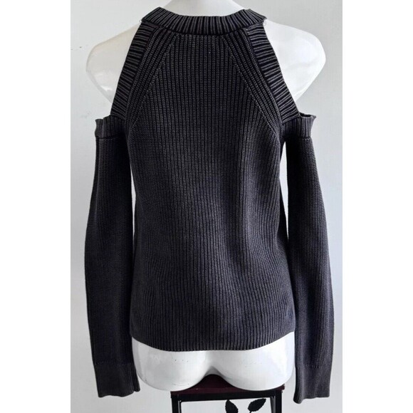 rag & bone Black Off-the-Shoulder Sweater - Picture 3 of 7